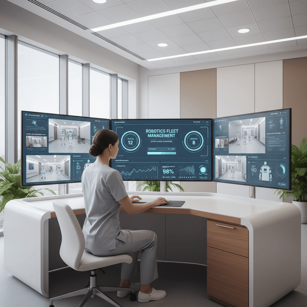 Integrated robotics control dashboard