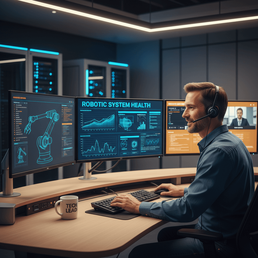 Technical support monitoring and assistance